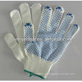 Guantes de punto de PVC